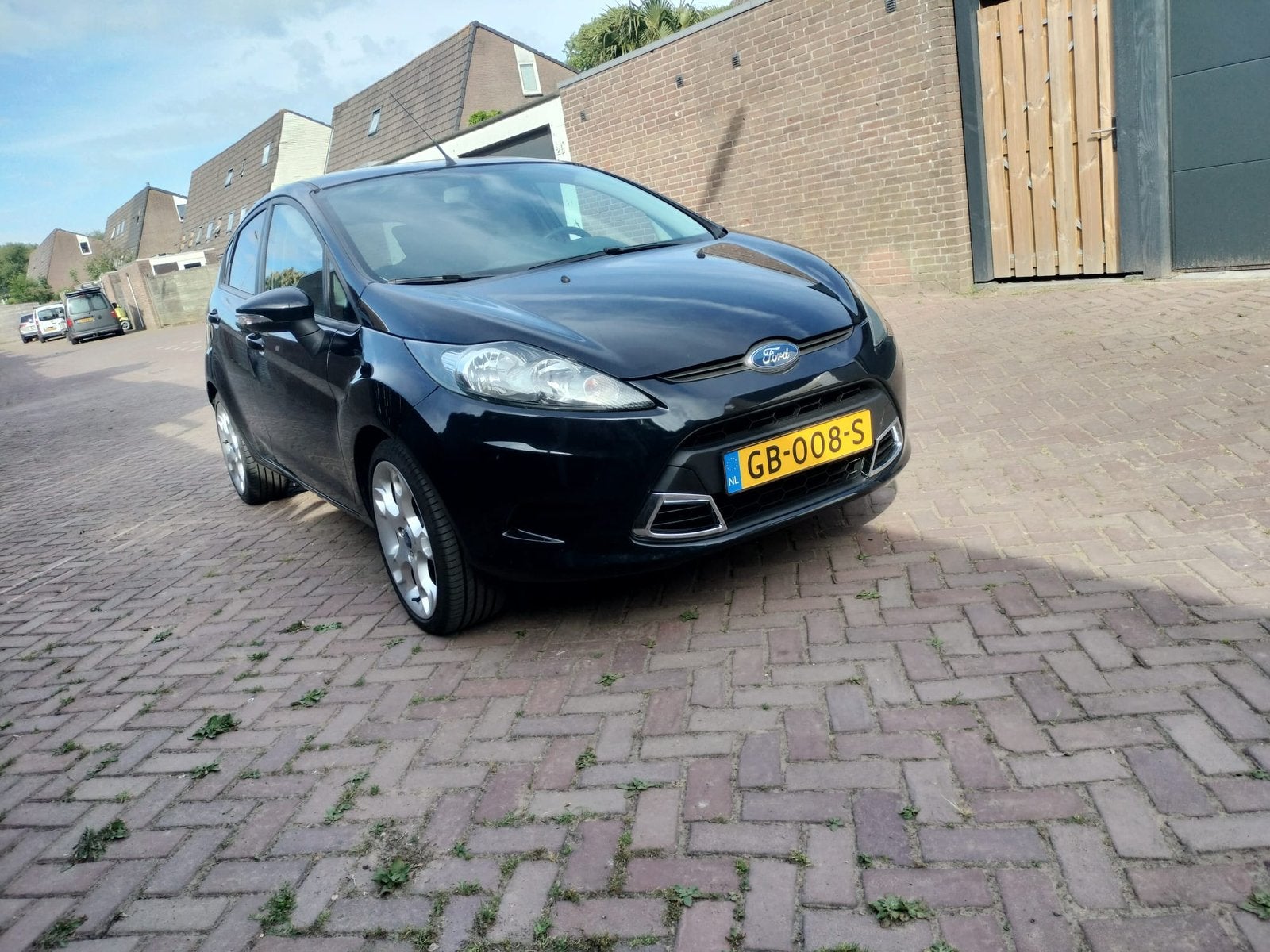 Ford Fiësta 1.25 60KW 5DR 2012 Zwart, Voorwielaandrijving, Euro 5, Stof, 40 €/maand
