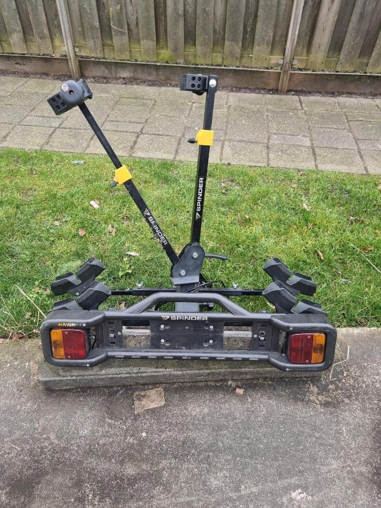 fietsendrager spinder, Auto diversen, Fietsendragers, Ophalen, Gebruikt, Brede banden, 2 fietsen