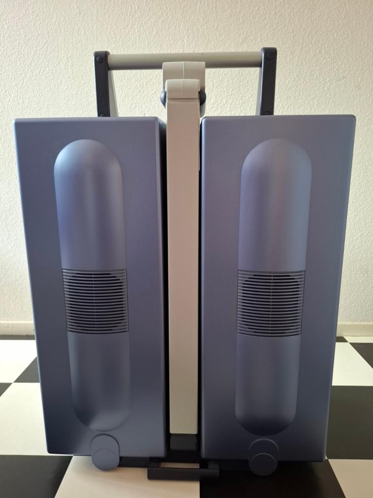 Philips Sunmobile opklapbare Zonnebank op wieltjes, Ophalen, Gebruikt, Zonnebank enkelzijdig, Minder dan 10 lampen