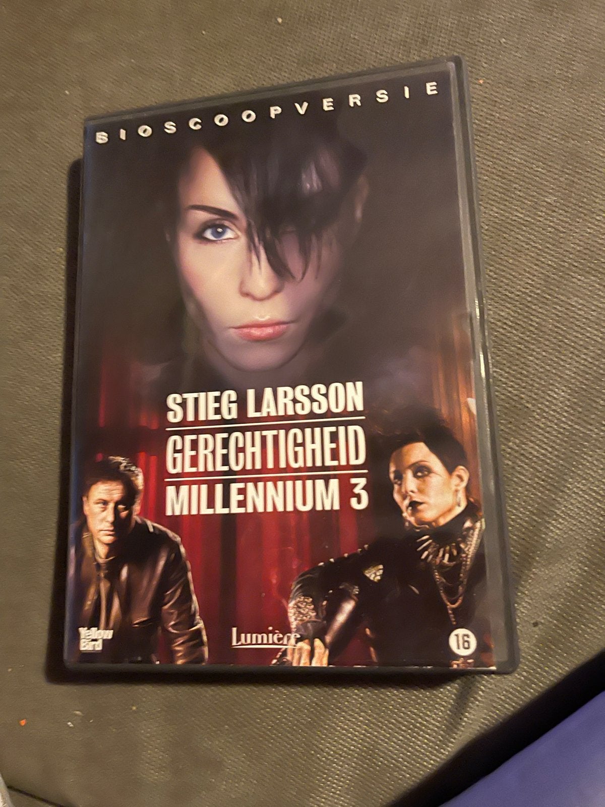 Millennium 3: Gerechtigheid (Bioscoopversie) DVD, Vanaf 16 jaar, Ophalen of Verzenden, Gebruikt, Actiethriller