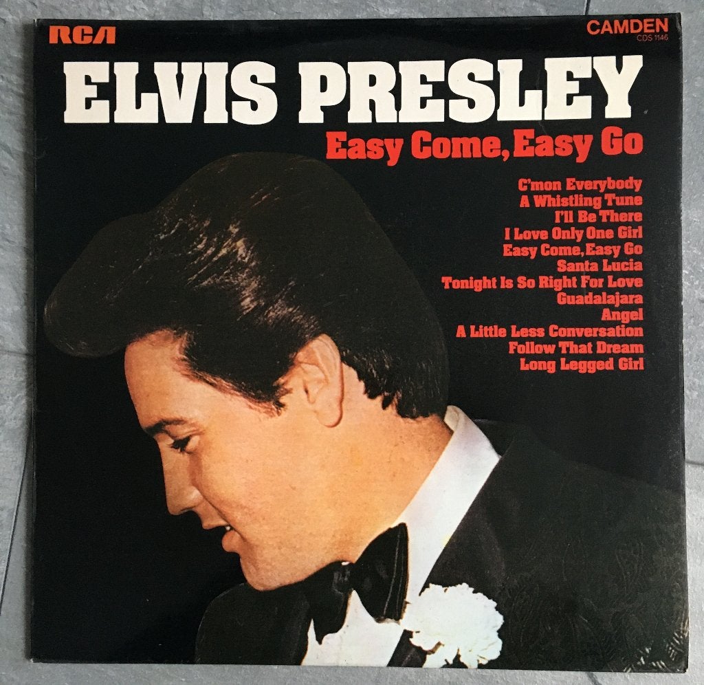 Elvis Presley – Easy Come, Easy Go, LP, Gebruikt, Ophalen of Verzenden, Inclusief binnenhoes