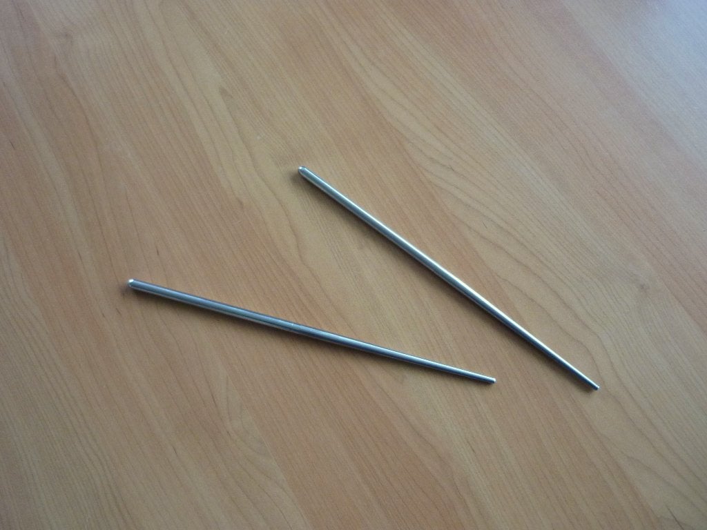Lichte aluminium zilverkleurige trommelstokken, Ophalen of Verzenden, Zo goed als nieuw, Overige merken