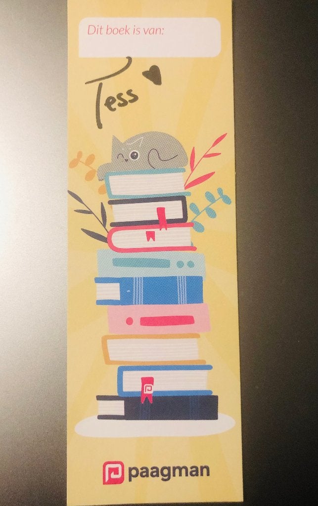 Gesigneerd door chansonnière, Tess Merlot, Boekenlegger, Ophalen of Verzenden, Nieuw, Overige onderwerpen