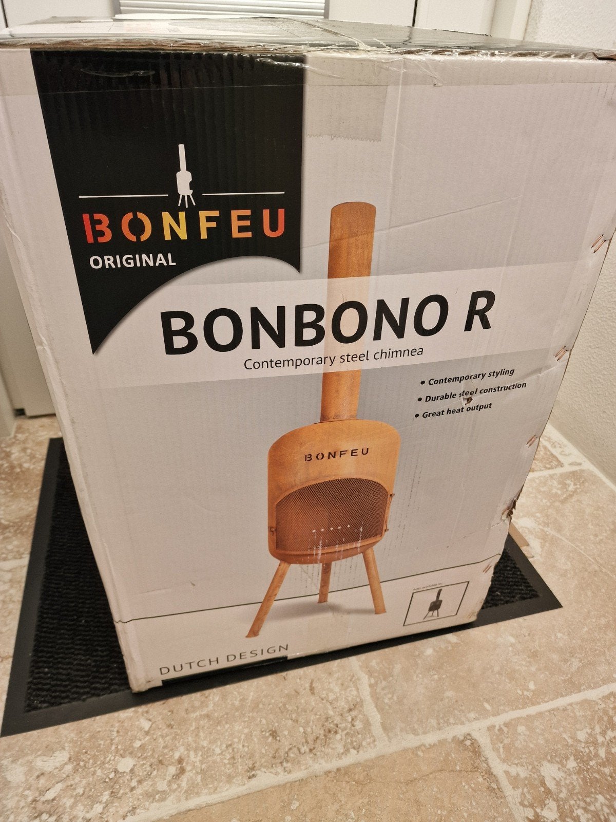 Bonfeu Bonbono Terrashaard vuurhaard BBQ-Grill/ Nieuw, Ophalen, Nieuw