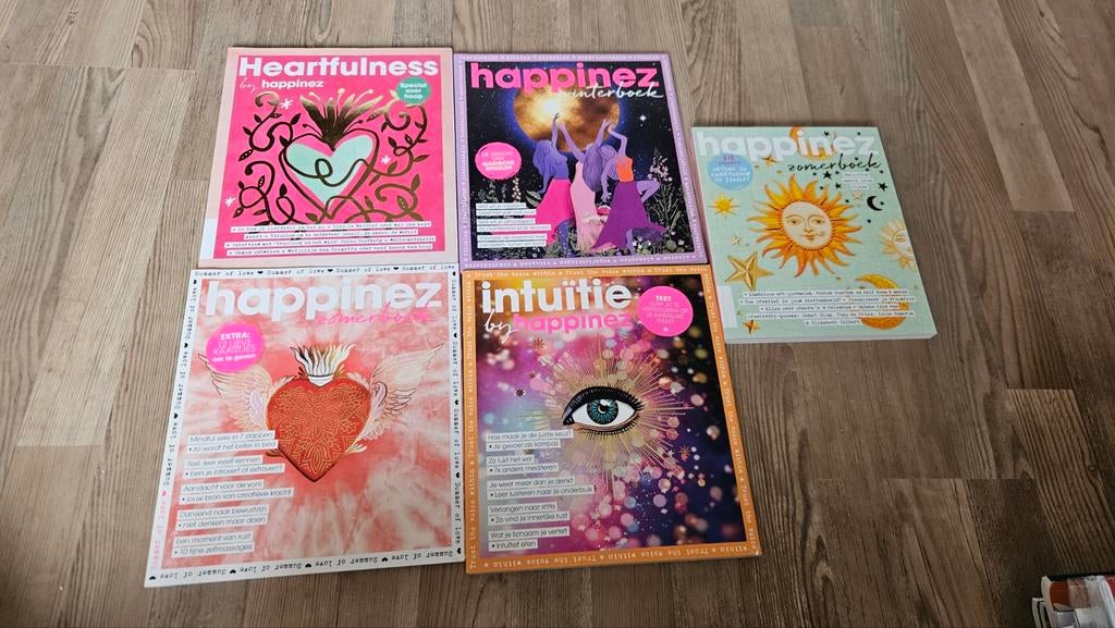 Happinez tijdschriften en zomerboeken, Ophalen of Verzenden