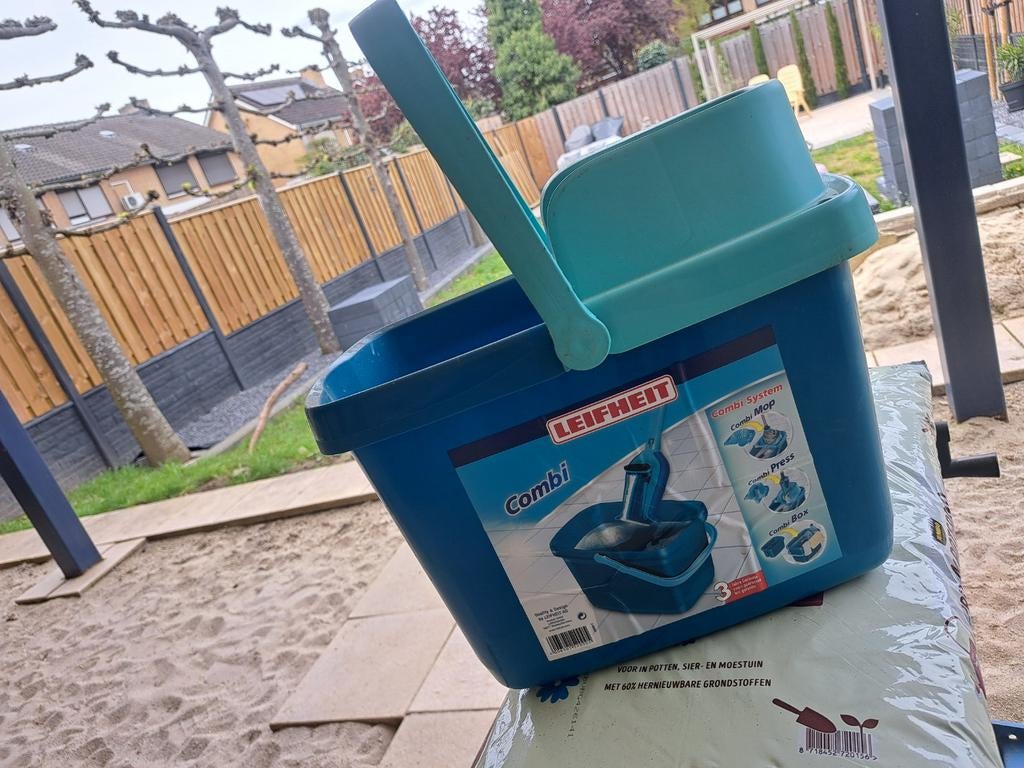 Leifheit emmer met dweilsysteem, Ophalen, Dweilemmer, -bak, of -wagen