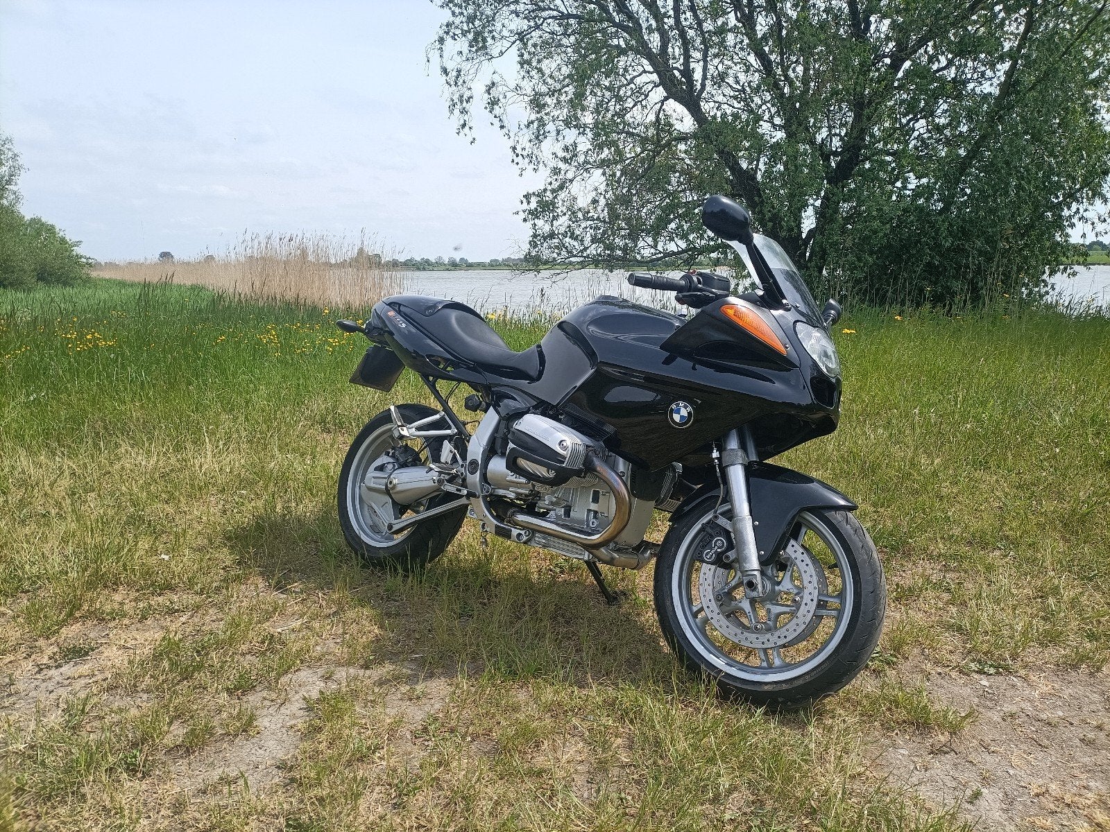 Keurige zwarte BMW R1100S, Motoren, Motoren | BMW, 1085 cc, 2 cilinders, Motorrijbewijs A, Gebruikt