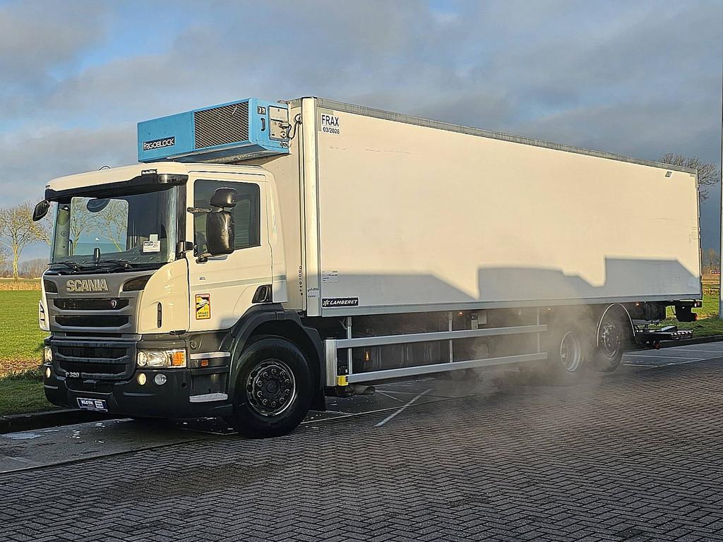 SCANIA P320 6x2*4 lamberet frigo, Automaat, Euro 6, Scania, 320 pk