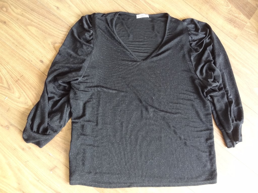 Made in Italy top, Made in Italy, Zwart, Maat 42/44 (L), Ophalen of Verzenden