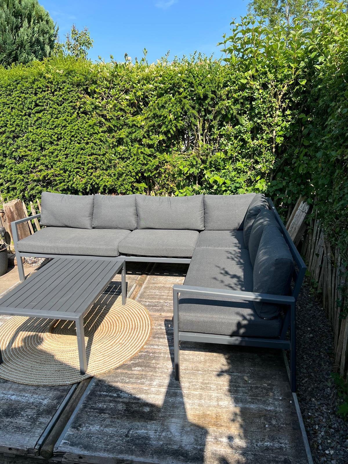 Mooie tuinset nu € 299,00 Garden Impresions nieuwpr 899€, Ophalen of Verzenden, Gebruikt, Kunststof