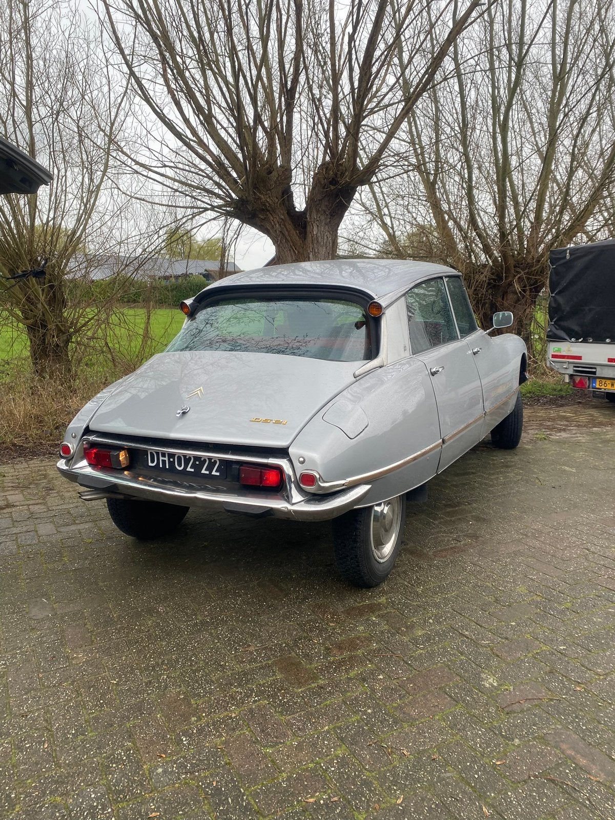 Citroën DS 21 pallas halfautomaat 1967 Grijs, foto 3