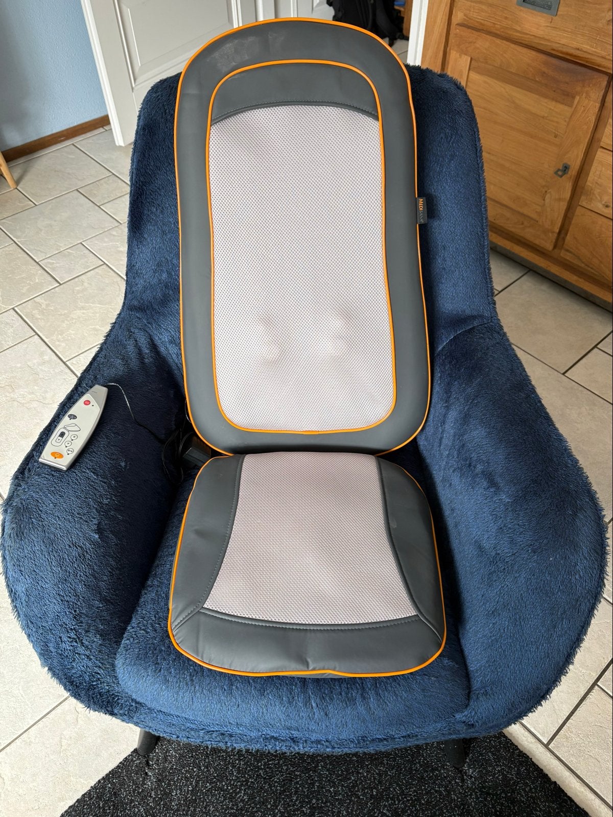 Medisana Shiatsu Massagekussen met Warmtefunctie, Ophalen, Zo goed als nieuw, Massagestoel of Kussen