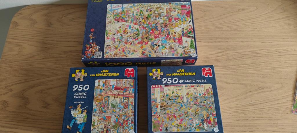 3 Jan van Haasteren puzzels, Ophalen of Verzenden