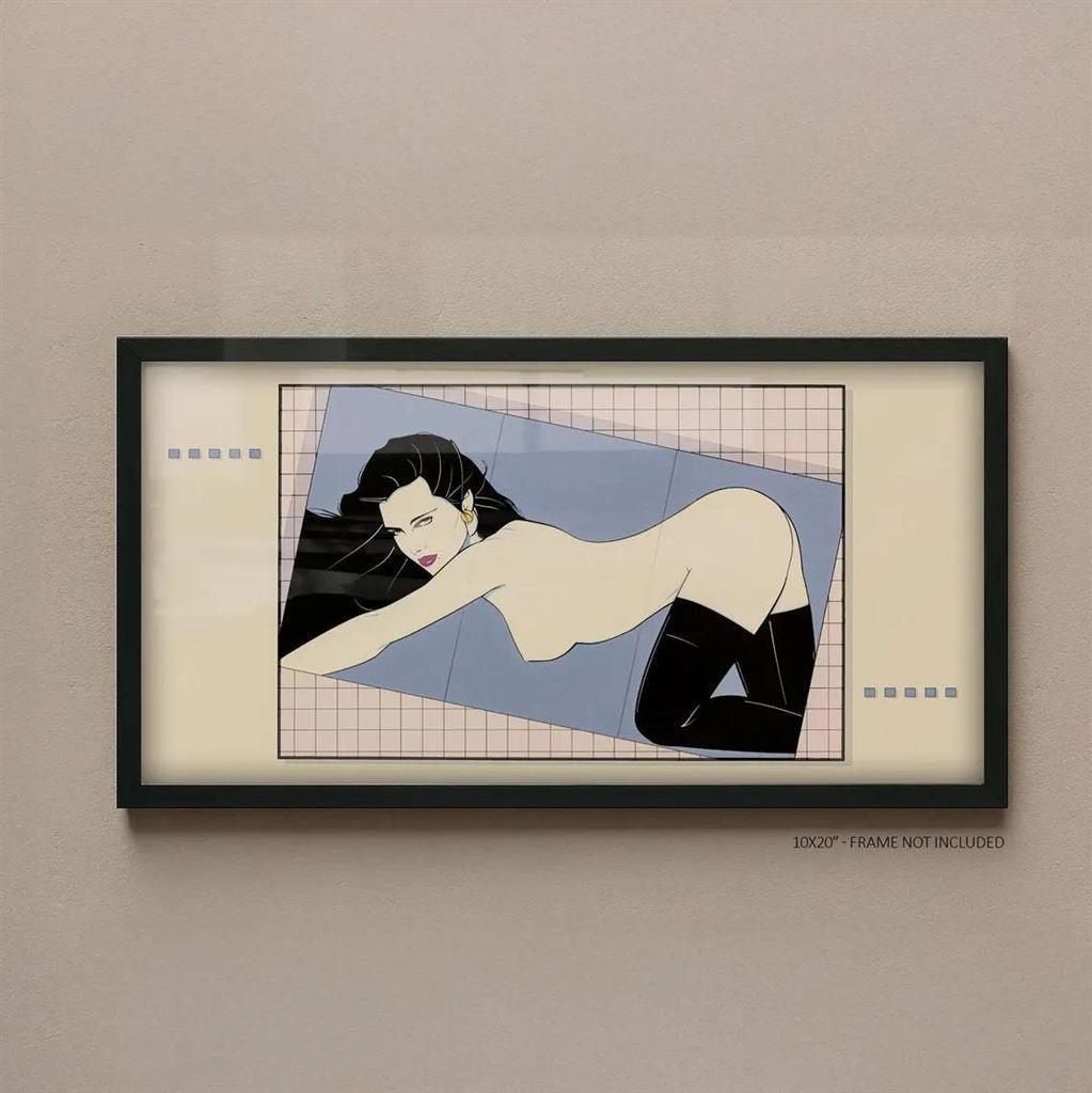 Patrick Nagel Erotische Playboy Art Print Poster, Verzenden