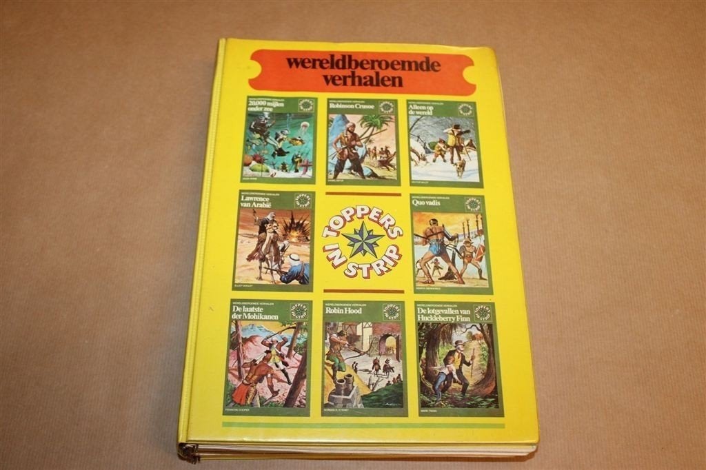 Toppers in Strip — Complete Map 1 met 16 Delen 1974, Boeken, Stripboeken, Eén stripboek, Ophalen of Verzenden, Gelezen