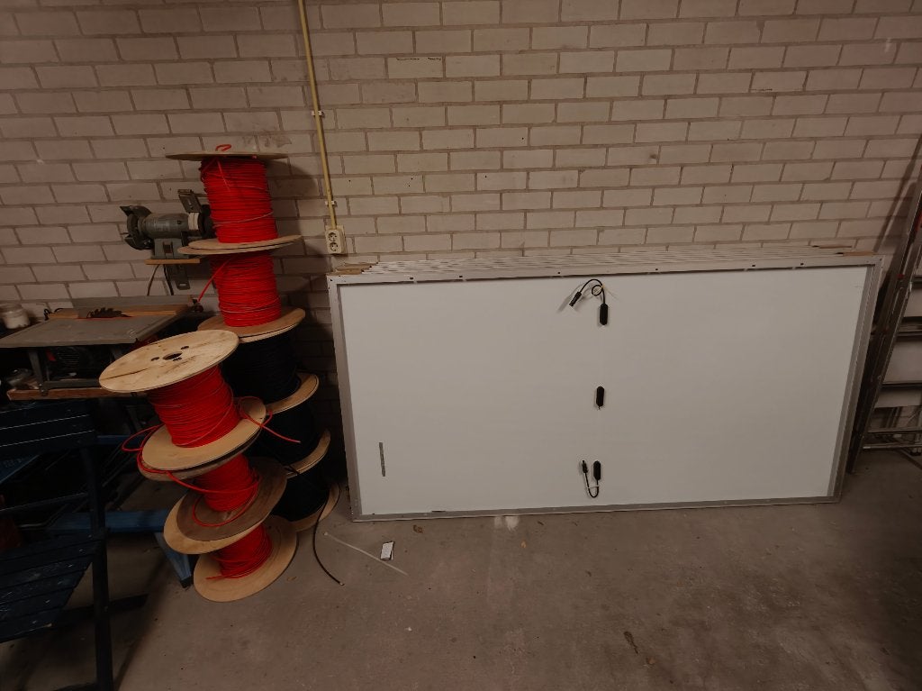 7 stuks zonnepanelen van JA solar plus bekabeling, Ophalen, Nieuw, Paneel, 200 wattpiek of meer