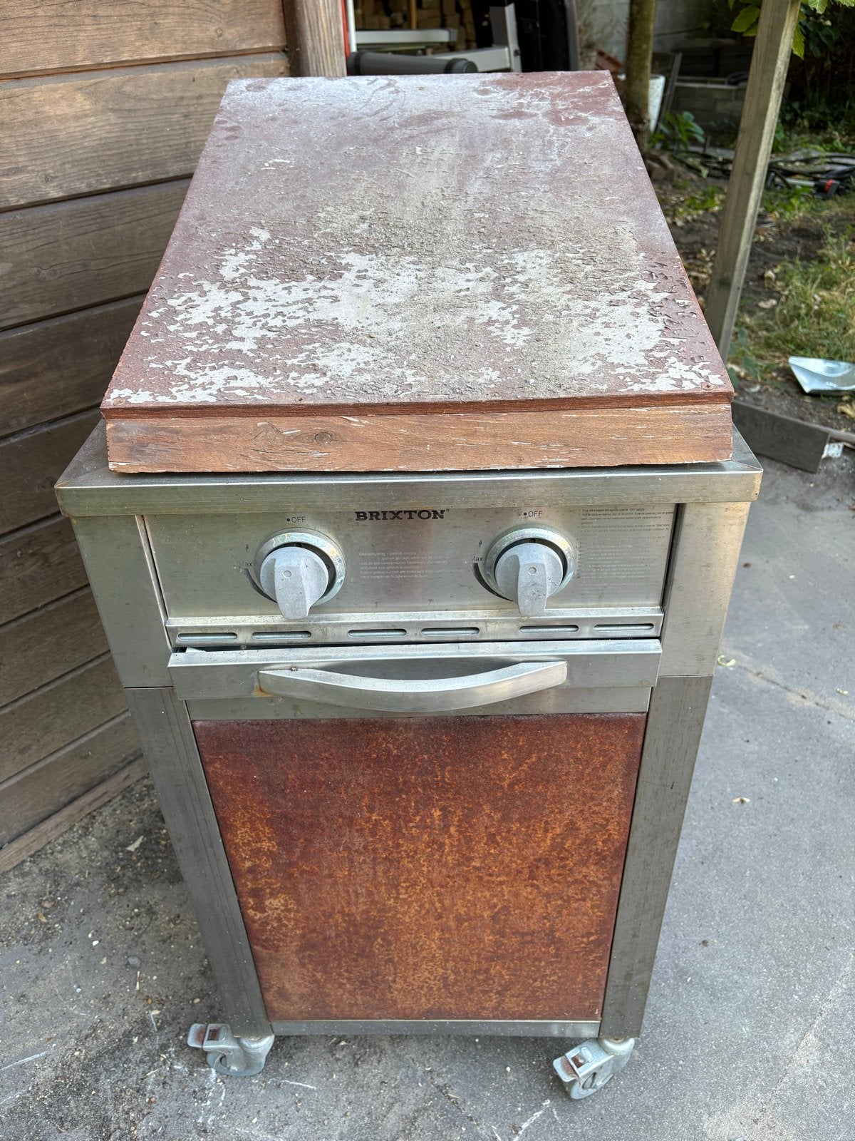 Brixton Gasbarbecue - Compact en Zelf Schoon te Maken, Ophalen, Gebruikt