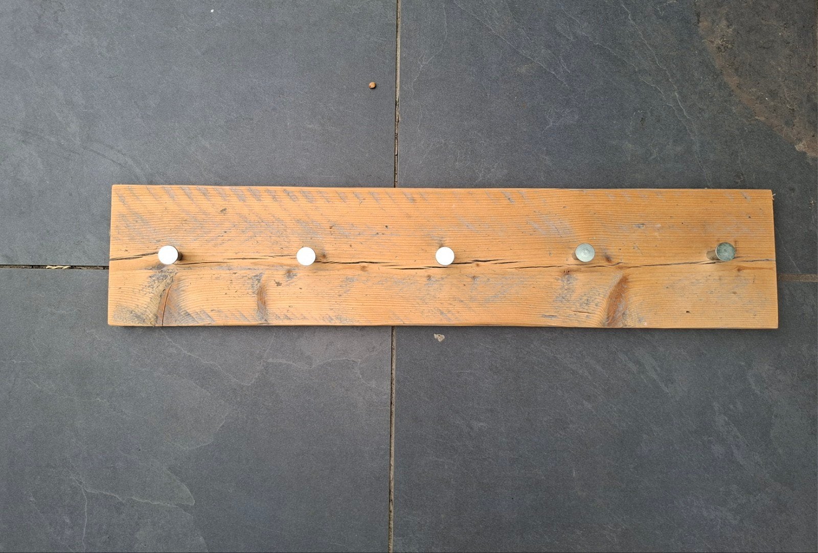 Kapstok landelijk, industrieel 90x19, Zo goed als nieuw, Minder dan 100 cm, Metaal, Ophalen