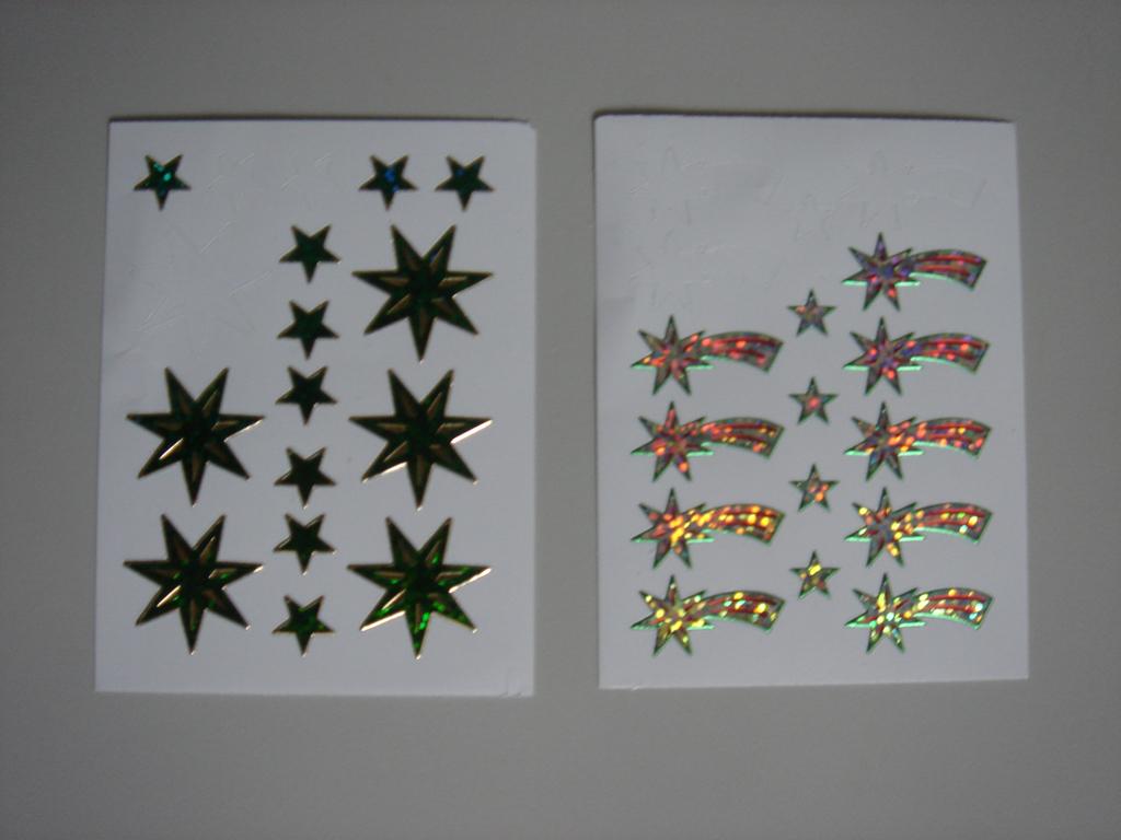32 Kerstkaart Stickers  Nieuw, Ophalen of Verzenden, Nieuw