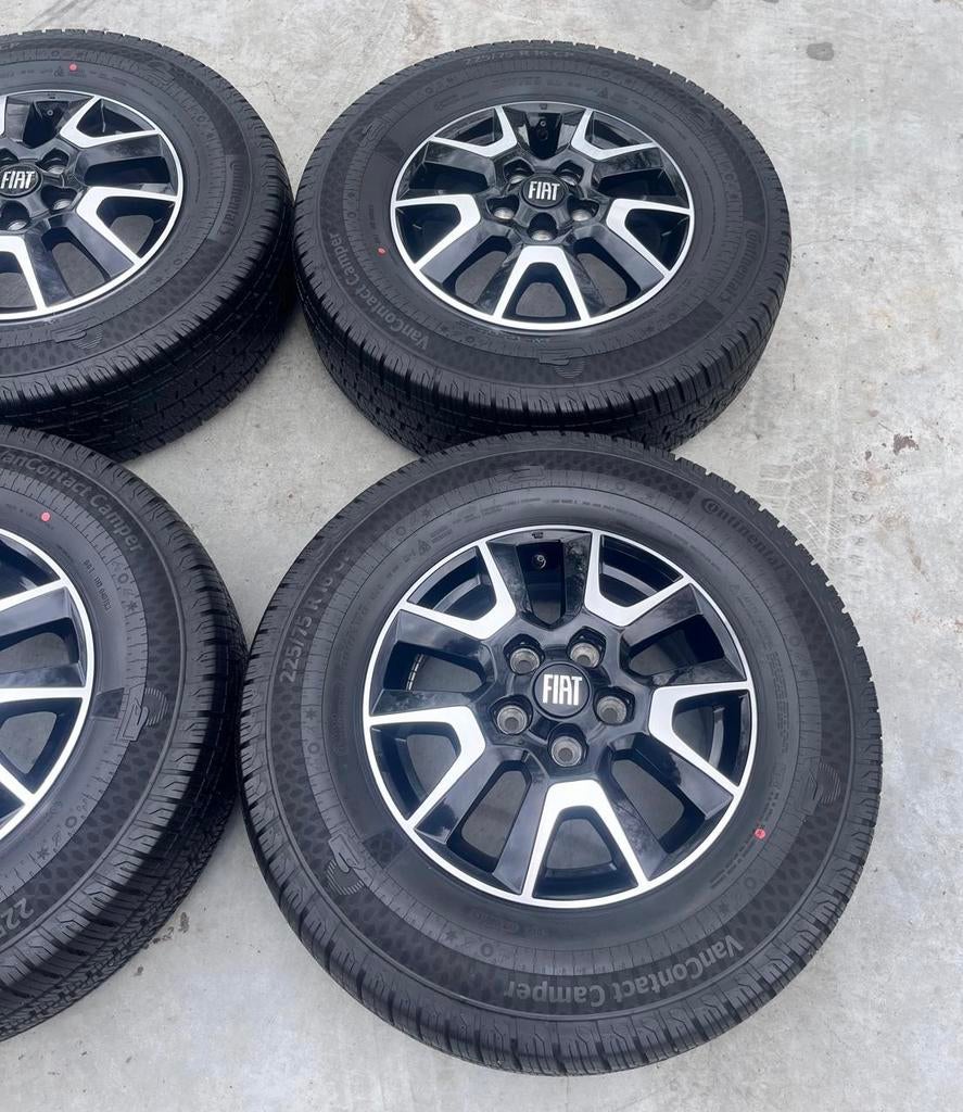 Originele nieuwe Fiat Ducato velgen all season banden 5x118, Auto-onderdelen, Banden en Velgen, Bestelwagen, 16 inch, Banden en Velgen