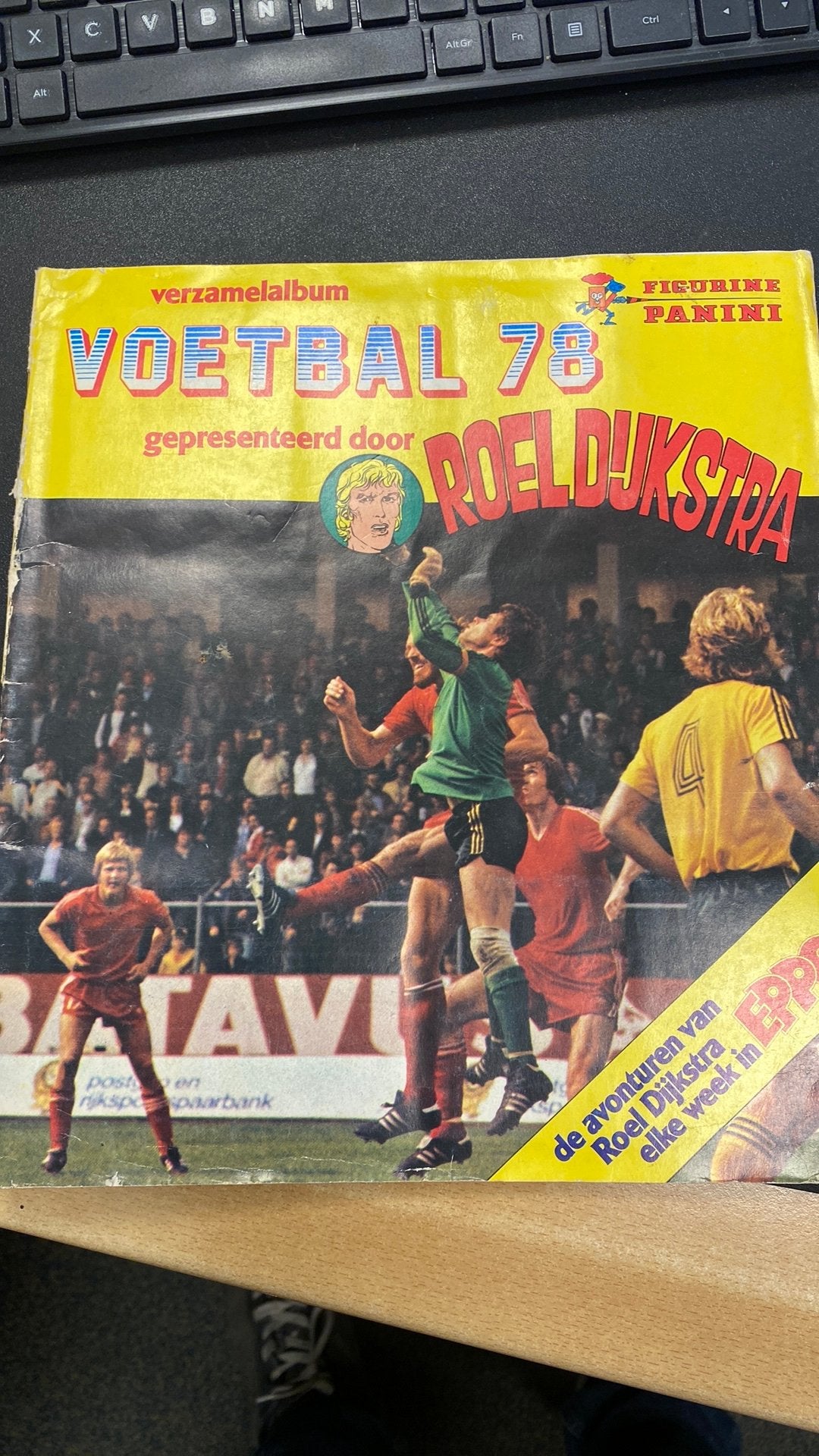 Voetbal 78 panini roel dijkstra, Ophalen of Verzenden, Gebruikt, Buitenlandse clubs, Poster, Plaatje of Sticker