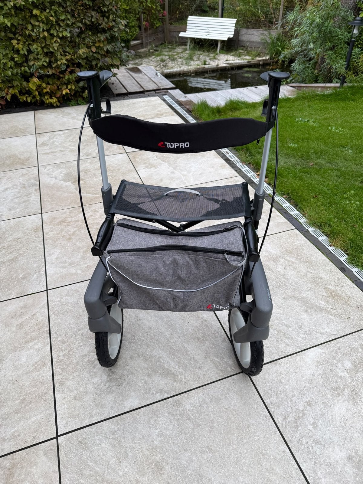 TOPRO OLYMPOS ATR rollator, Ophalen, Opvouwbaar, Zo goed als nieuw