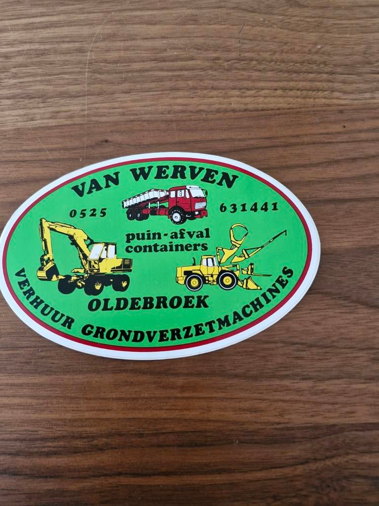 6346 Van Werven Grondverzetmachines - Verhuur, Ophalen of Verzenden, Nieuw, Overige typen