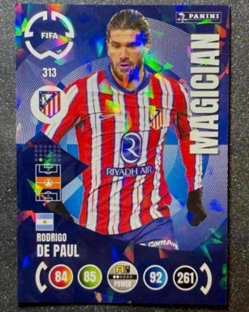 Panini Fifa CLUB WORLD CUP 2025  MAGICIAN  DE PAUL ATLÉTICO, Verzenden, Zo goed als nieuw, Plaatje