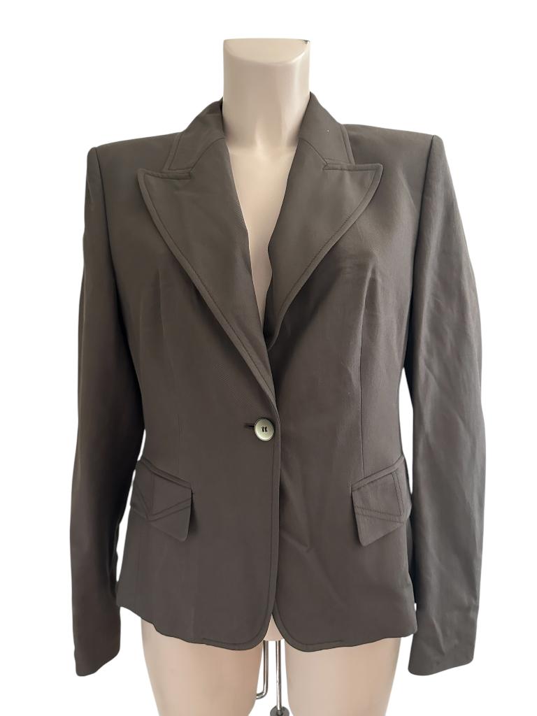 Claudia Strater blazer L, Maat 38/40 (M), Verzenden, Zo goed als nieuw, Grijs