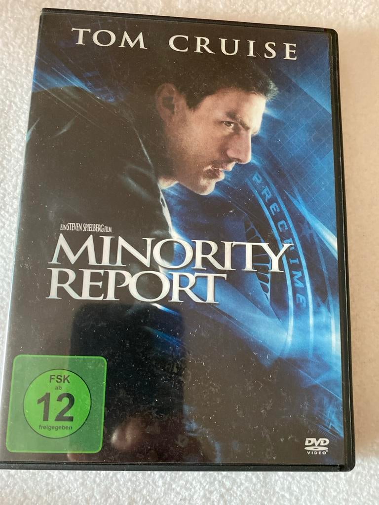 Minority Report DVD - Steven Spielberg, Tom Cruise, Vanaf 12 jaar, Ophalen of Verzenden, Gebruikt