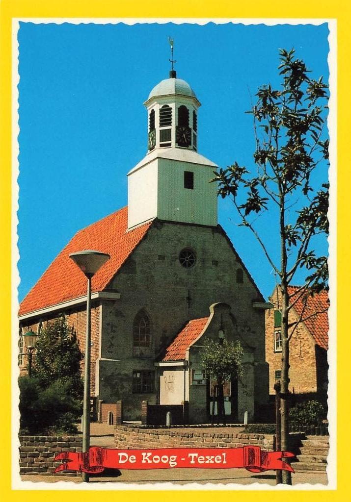 De Koog - Texel, Ned. Herv. Kerk, Ophalen of Verzenden, 1980 tot heden, Ongelopen, Waddeneilanden