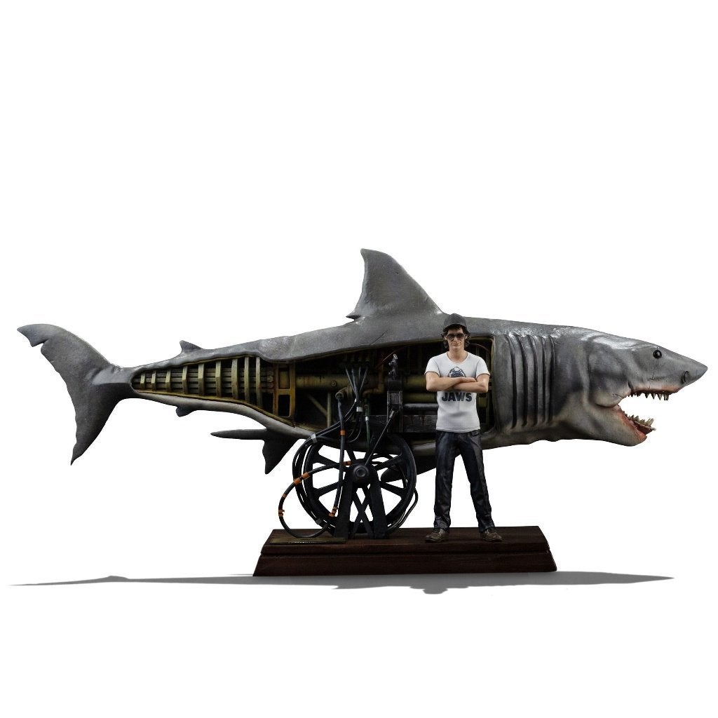 Iron Studios Statue Spielberg Jaws 50th anniversary Deluxe, Verzamelen, Ophalen of Verzenden, Nieuw, Overige typen
