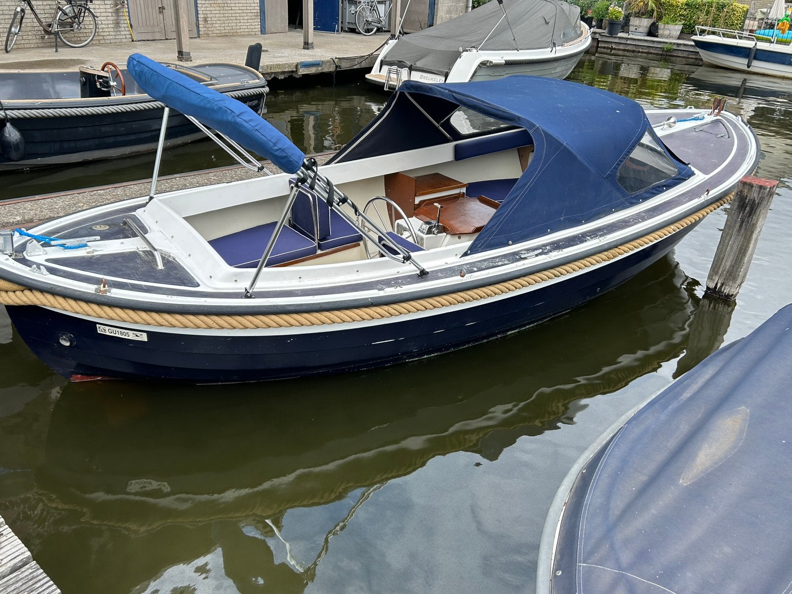 Saga 20 sloep met vetus 3 cilinder diesel, Ophalen, Binnenboordmotor, Diesel, Buiskap