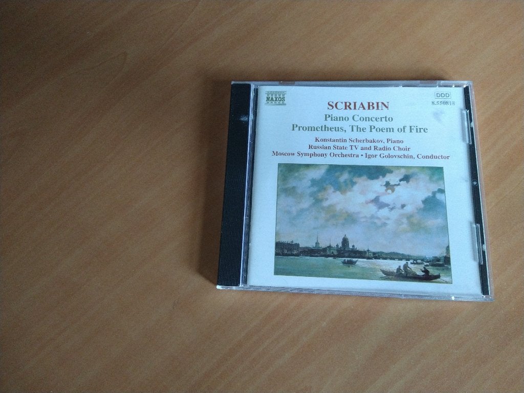 CD Scriabin. Piano Concerto • Prometheus • Preludes, Ophalen of Verzenden, Classicisme, Zo goed als nieuw, Kamermuziek