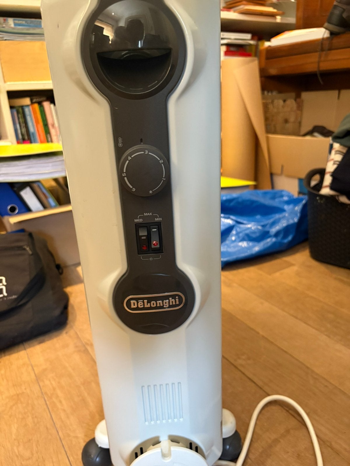 Zo goed als nieuwe mobiele verwarming, Ophalen, 30 tot 80 cm, Radiator, Minder dan 60 cm