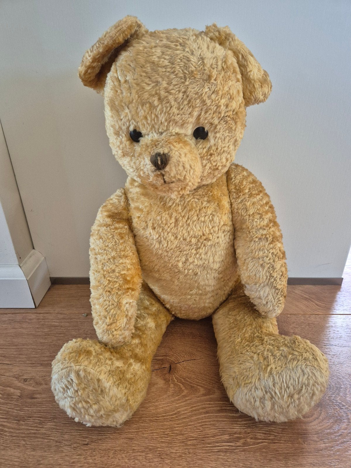 Antieke speelgoed teddybeer, Ophalen of Verzenden