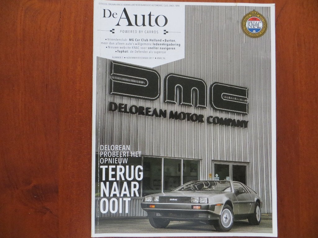 De Auto 7 2017 Burton, DeLorean, Lexus LC 500, Cayenne, Boeken, Ophalen of Verzenden, Nieuw, Porsche