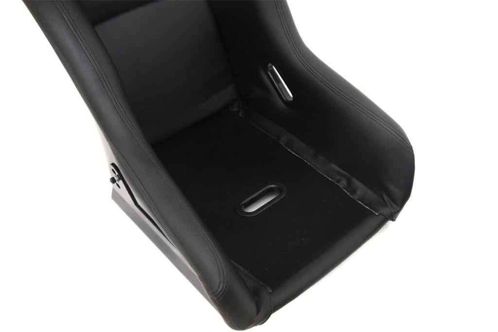 JapPower Vios III style zwart vinyl kuipstoel sportstoel, Ophalen of Verzenden