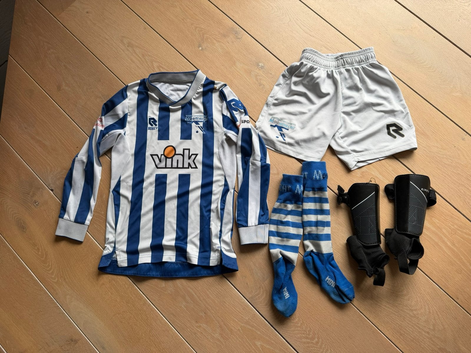 VV Moordrecht wedstrijd tenue, Maat XS of kleiner, Ophalen, Gebruikt, Shirt