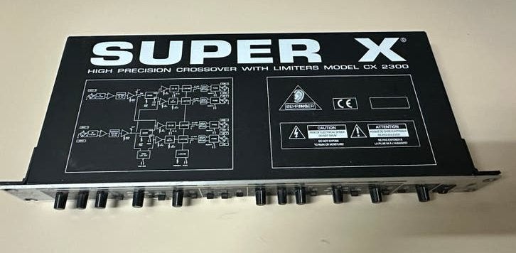 Behringer cx 2300 crossover, Muziek en Instrumenten, Ophalen, Zo goed als nieuw, Equalizer