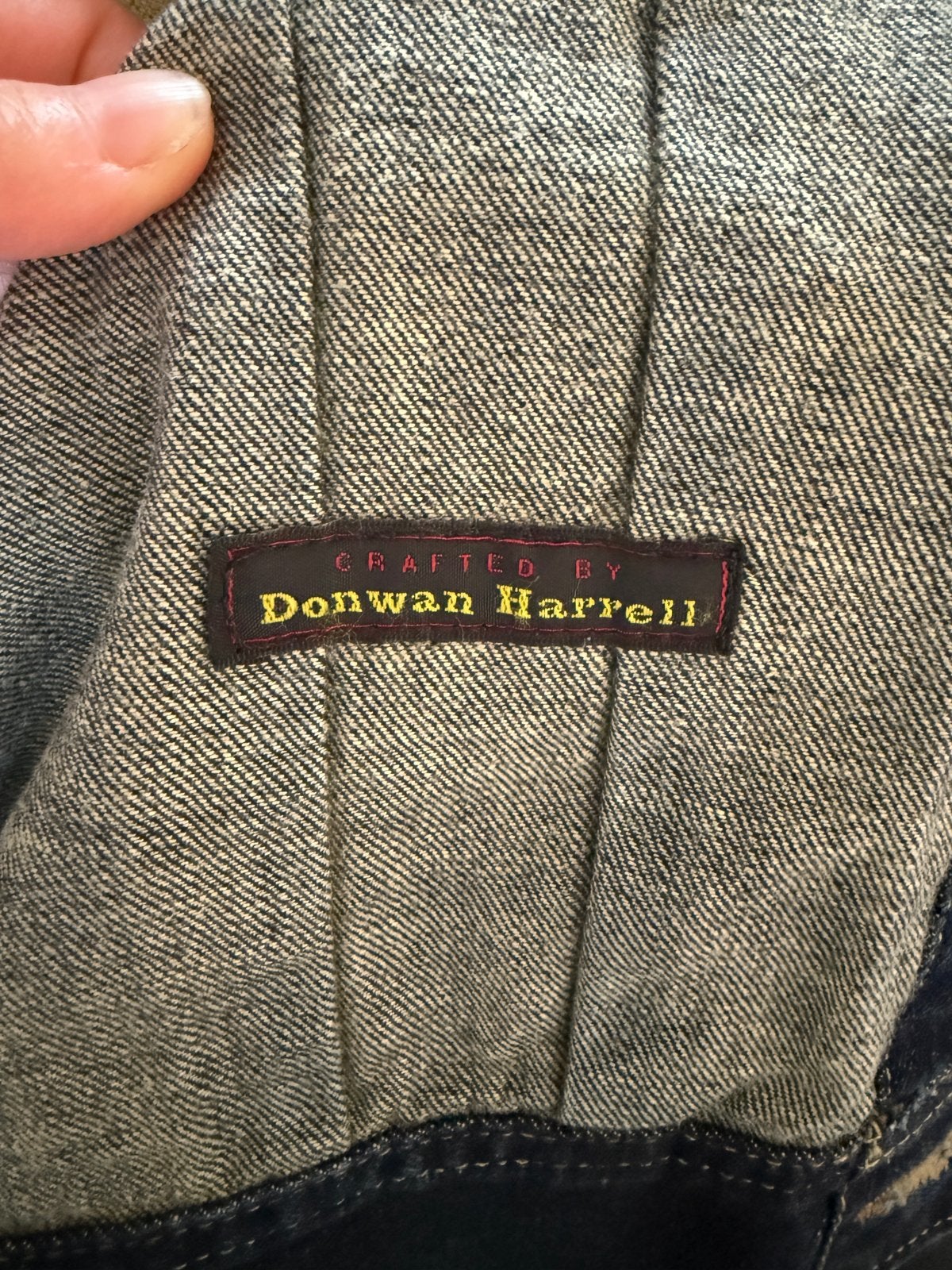 Zeldzame Lee Rider Jacket - Donwan Harrell Editie Maat M, Ophalen, Zo goed als nieuw, Maat 48/50 (M), Blauw