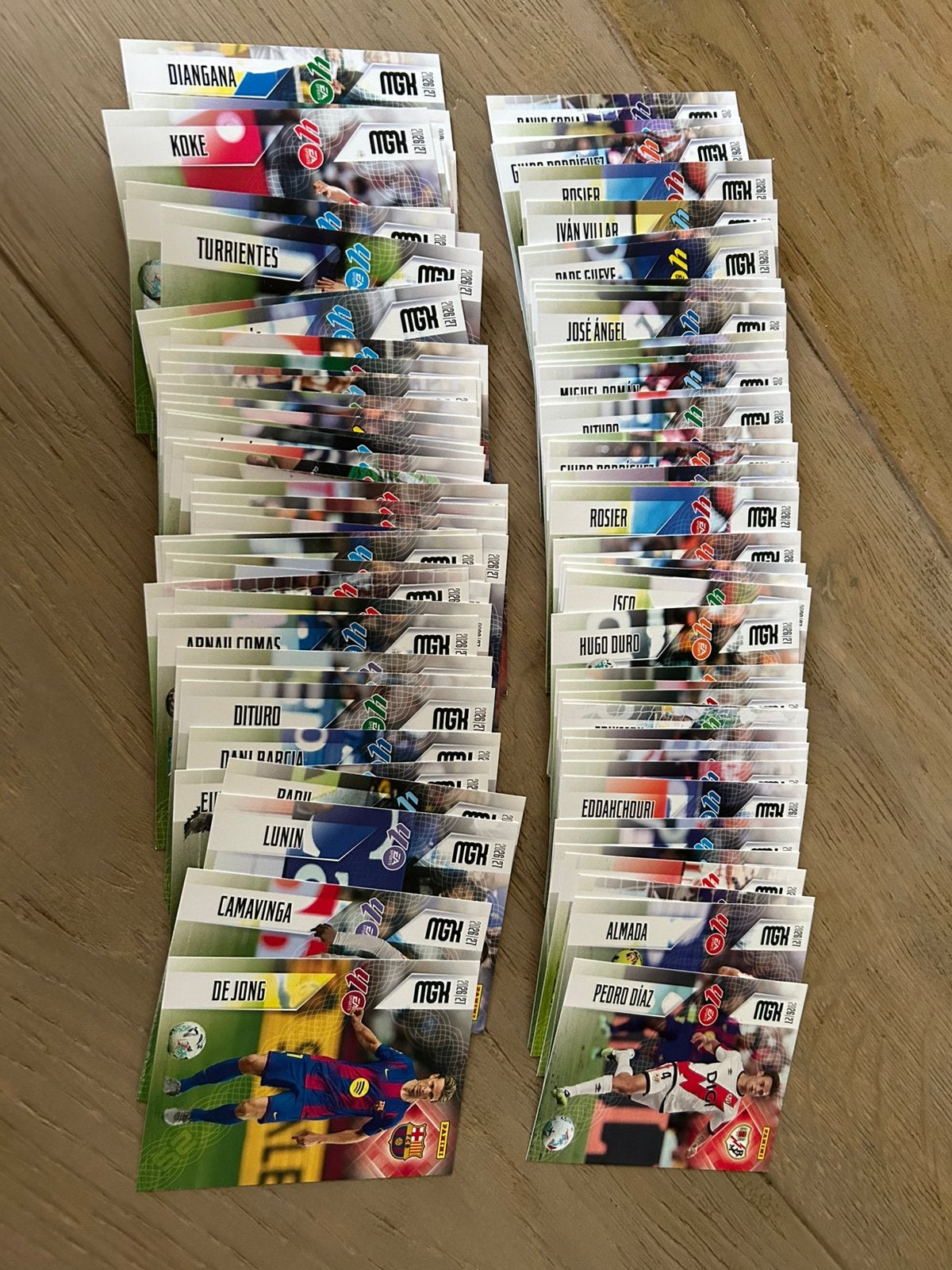 Panini Megacracks 2026/2027 116 base kaarten, Ophalen of Verzenden, Zo goed als nieuw, Meerdere plaatjes