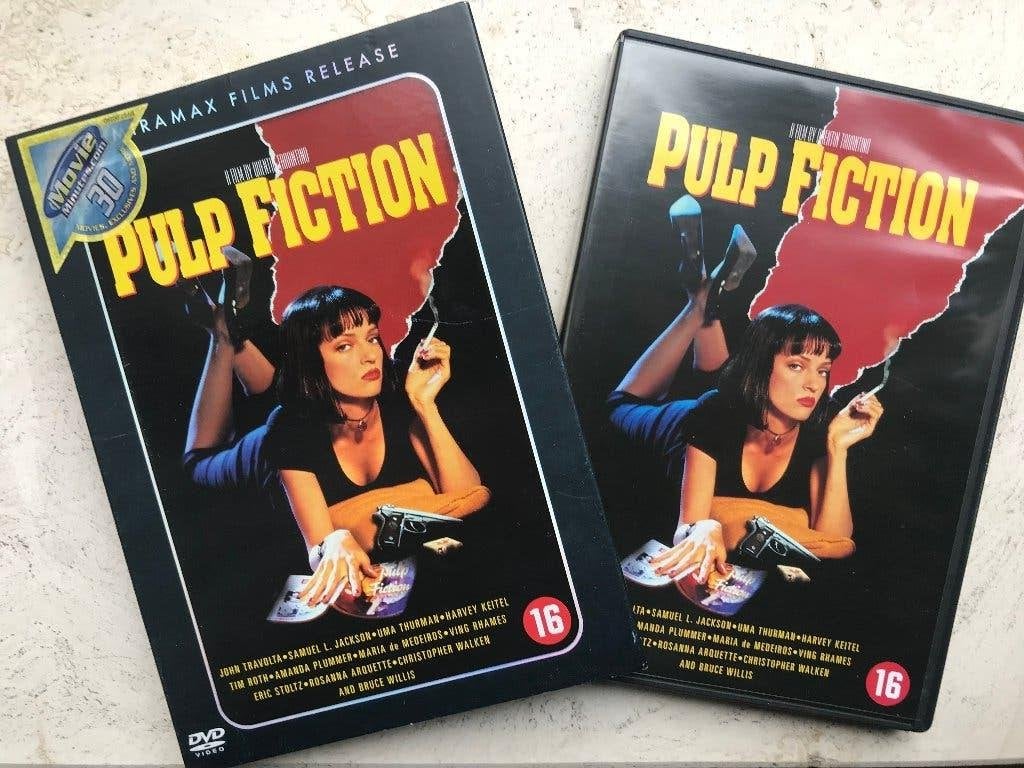 Pulp Fiction ( 2 DVD Box ) met o.a. John Travolta, Bonusmateriaal, Vanaf 16 jaar, Nederlands, Actiethriller