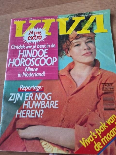 Viva 1984 Adelheid Roosen Boy George Culture Club, Ophalen of Verzenden, 1980 tot heden, Nederland, Tijdschrift