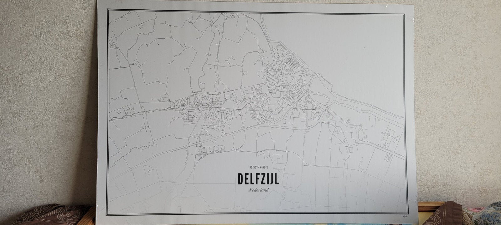 Delfzijl, Nieuw, Ophalen of Verzenden, 100 tot 125 cm, Foto of Poster