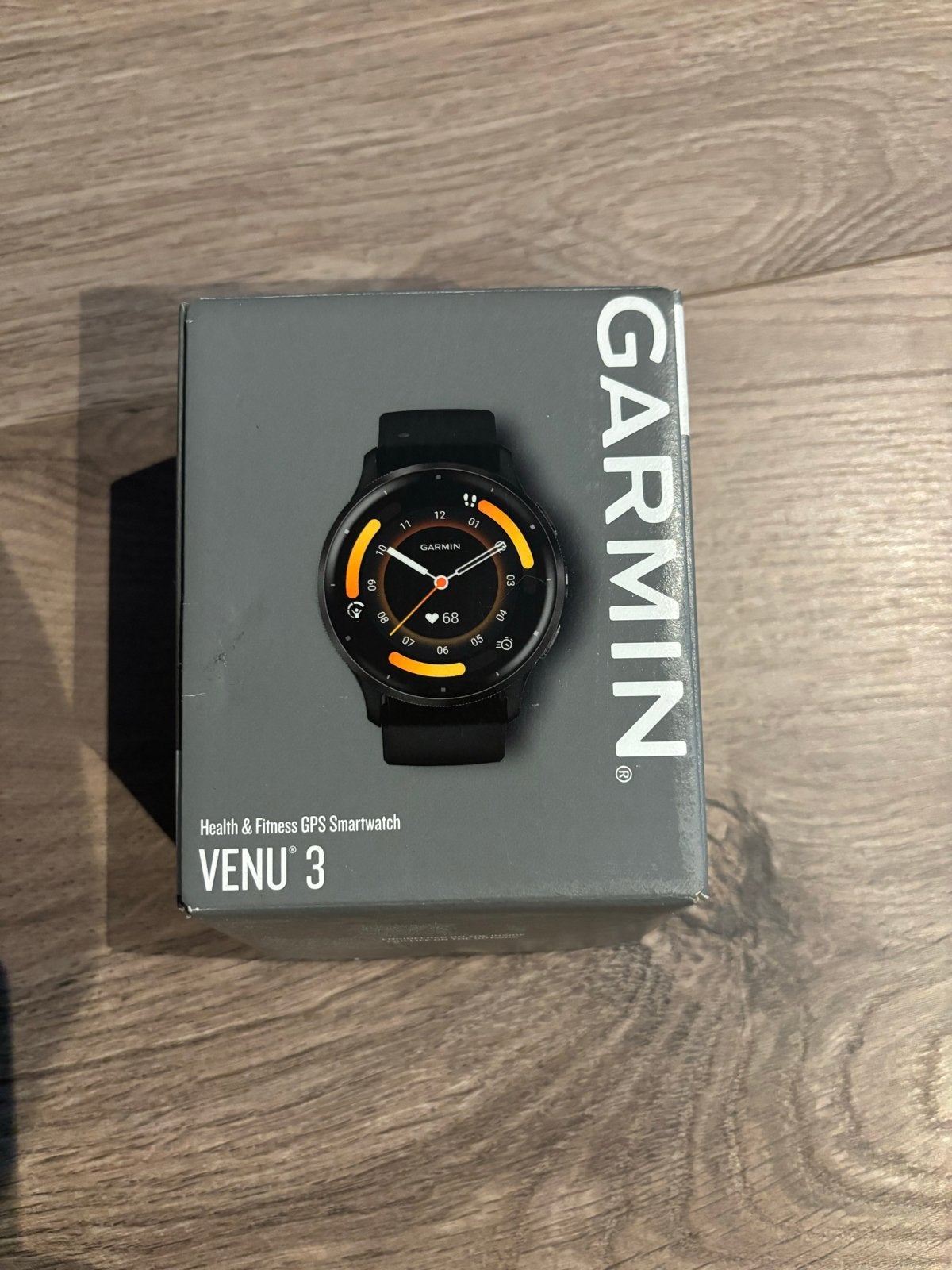 Garmin Venu 3 Health & Fitness GPS Smartwatch Zwart, Sieraden, Tassen en Uiterlijk, Smartwatches, Ophalen, Afstand, Zwart, Zo goed als nieuw