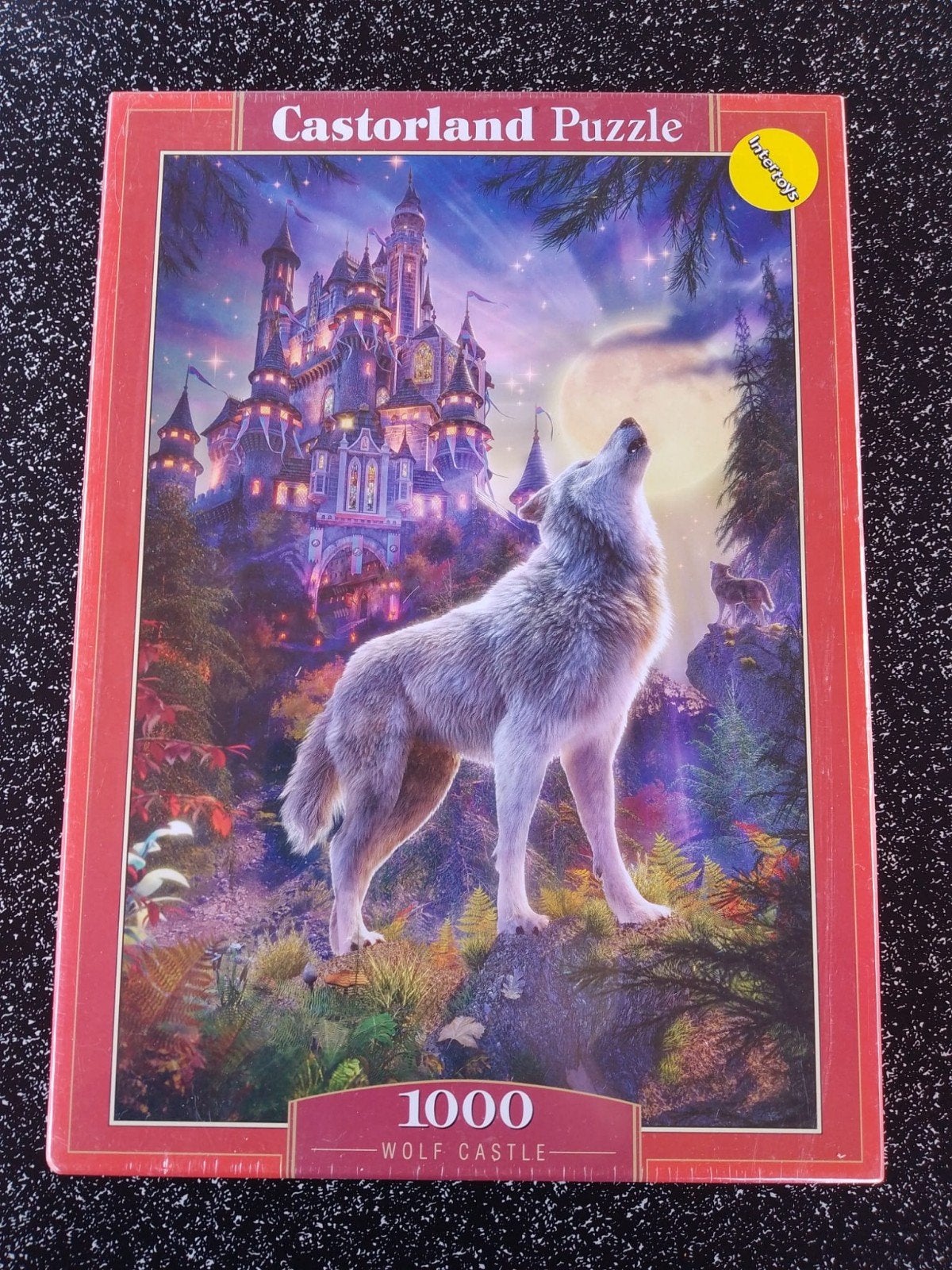 Castorland puzzel 1000 stukjes huilende wolf kasteel, Ophalen of Verzenden, 500 t/m 1500 stukjes, Nieuw, Legpuzzel