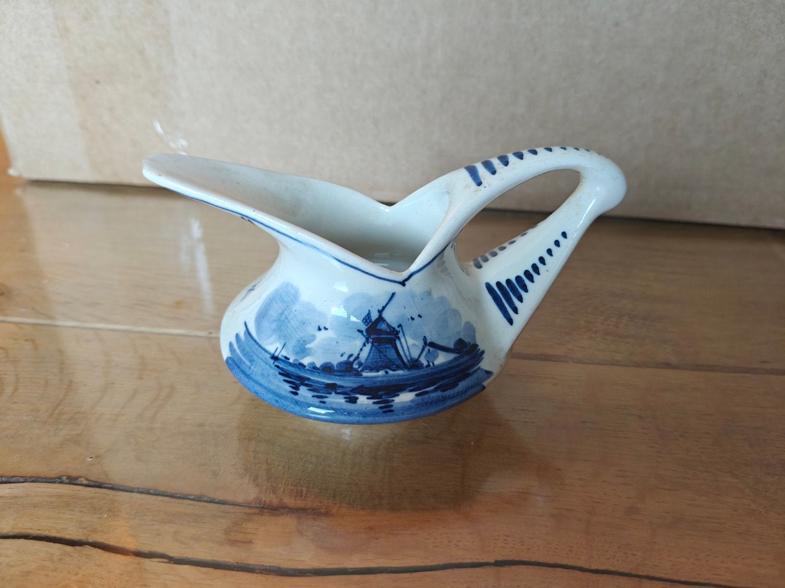 Delfts blauw schenkkannetje, Antiek en Kunst, Ophalen of Verzenden
