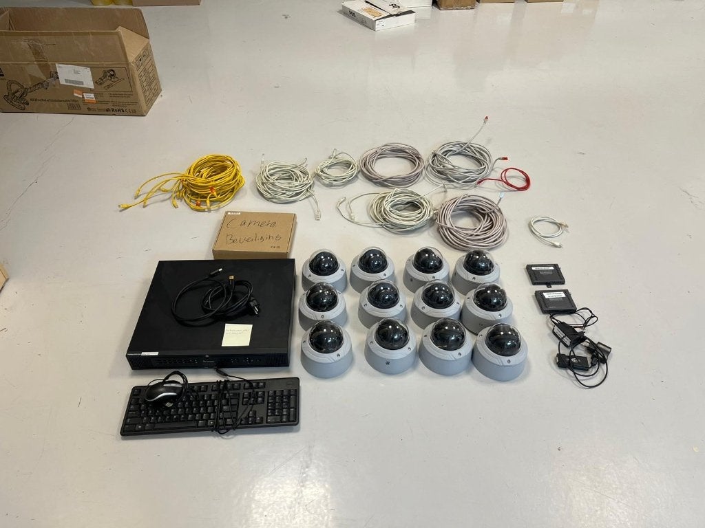 Camera beveiliging set voor 16 Camera's, Ophalen of Verzenden, Gebruikt, Binnencamera