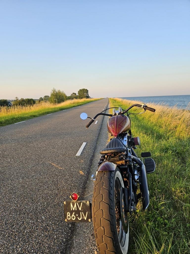 Harley-Davidson Softail Custom Evo BIEDEN !, Motoren, Motoren | Harley-Davidson, 2 cilinders, Sportuitlaat, 1340 cc, Gebruikt